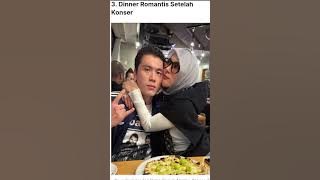 GAYA SYAHRINI & REINO BARACK NONTON KONSER OASIS DI JEPANG @LintasSelebriti #syahrini/source IG