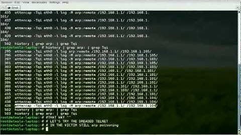 YouTube   Hack Tutorial  Sniffing SSL Passwords by ARP Poisoning  facebok  hotmail  gmail     telnet rumad