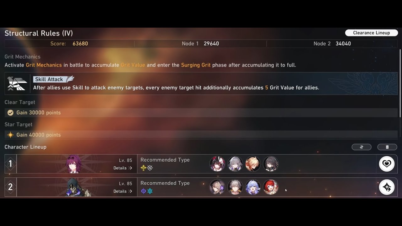 Pure Fiction 4 | Structural Rules | 3 Stars | E0S1 Mydei No Heal & Herta Hypercarry No Heal | HSR