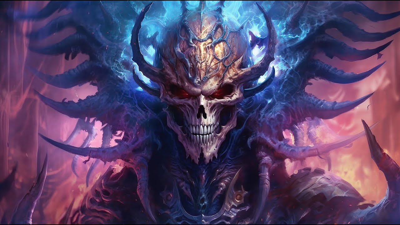Chaos God Tzeentch | Midjourney AI Art | Warhammer 40K