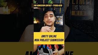 Amity Online MBA Project: Get Approved in 1st Attempt! 🚀 #AmityOnline #MBAProject #mca