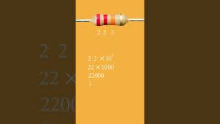 Resistor Color Code Calculation-18 |Showrob Electronics Project diy electronics scienceresistor