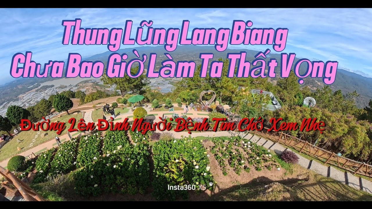 ĐƯỜNG LÊN ĐỈNH LANG BIANG NGƯỜI BỆNH TIM CHỚ XEM NHẸ