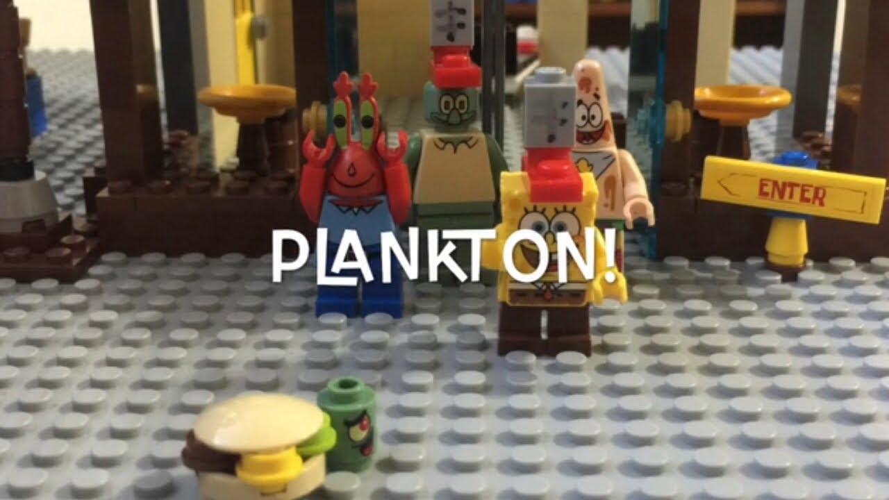 Lego SpongeBob S1EP1 PLANKTON YouTube