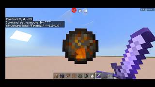 Fireball Command Block creation! (Easy) | Minecraft PE/ Bedrock