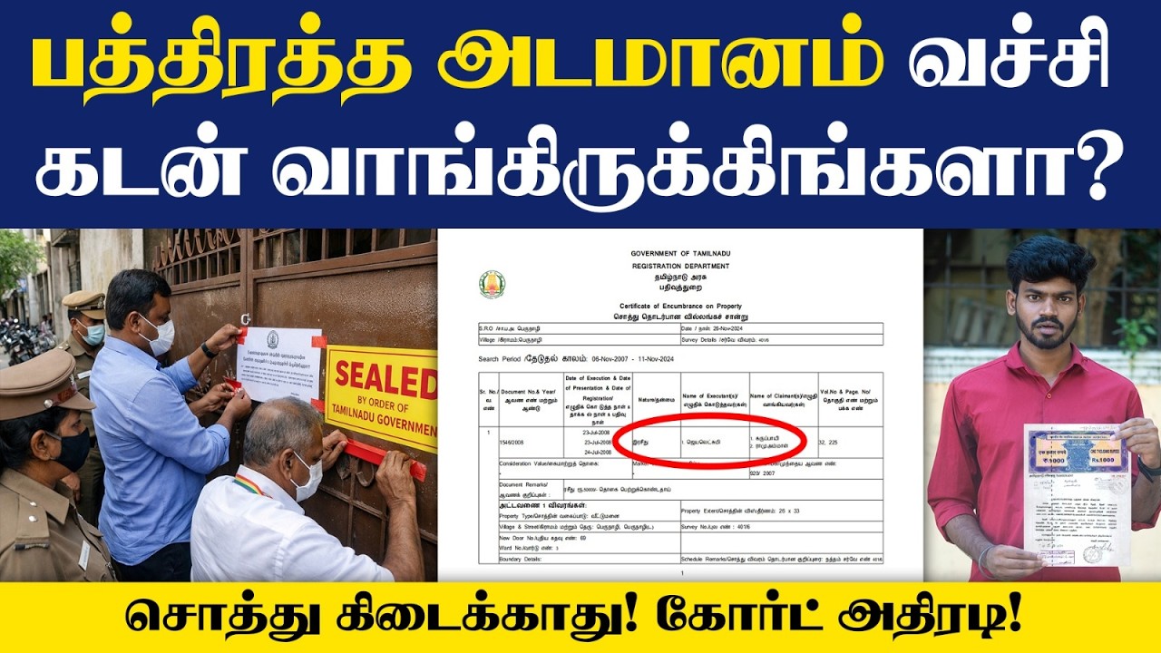 தினமும் ரூ.5000 FINE-ம் கட்டணும்🙄| சொத்தை அடமானம் வச்சு கடன் வாங்கிருந்தா இத பண்ணிடுங்க🙏| Bank Loan