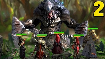 BEST RPG GAME Heroes Forge: Battlegrounds ANDROID IOS MOBILE GAMEPLAY Parte 2