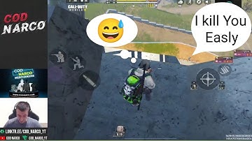 CoD Narco Kidding With This Potato | CoD Narco Doing Fun With Random Player | CODM |