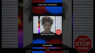 Fayette, Georgia Booking Records - 26 June 2026