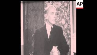 CAN 072 BRITISH PRIME MINISTER ALEC DOUGLAS HOME GIVES INTERVIEW