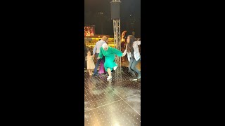 استهانو بها لأنها محجبة ولكن فاجأتهم بقوتها وشراستها بالدبكة 💃 Amazing Dance