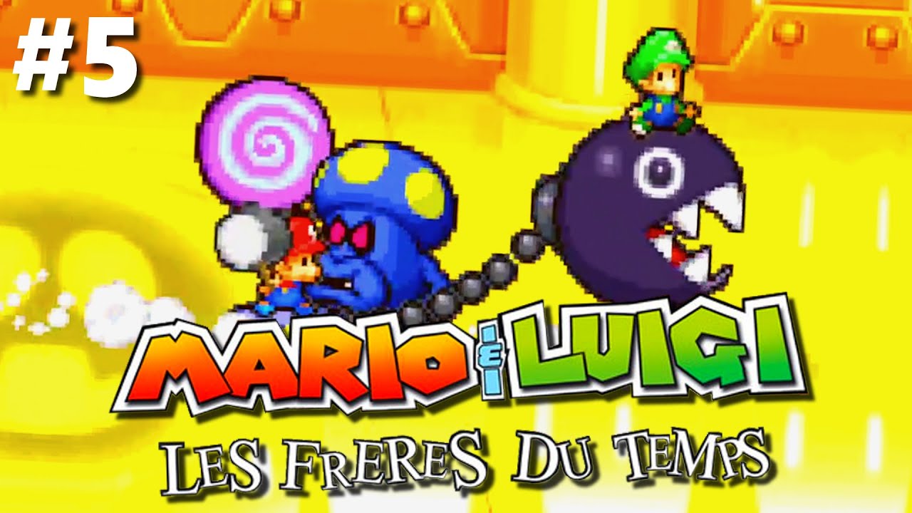 Mario & Luigi Les Frères du Temps #5 : On chompe les Xhampi - YouTube