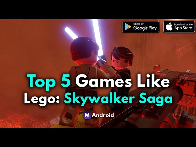 TOP 5 Games Like Lego Starwars The Skywalker Saga For Mobile 