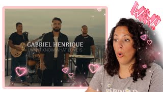 Gabriel Henrique, Coral Black To Black | I Want to Know What Love Is  | PERFECTION 😍 🤯 REACTION 🥰