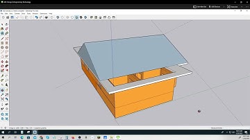 DESGN 320   Create Gable Roof   SketchUp
