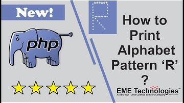 How to Print Alphabet letter 