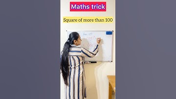 #MATHS TRICK OF FINDING #SQUARE MORE THAN 100 - #tricks #shorts #education #ytshorts #youtubeshorts
