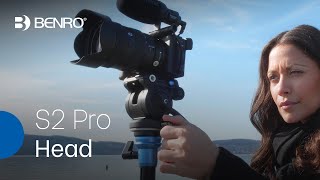 Benro S2 Pro Video Head | High-Strength Flat Base Head for Cinematographers 🎥