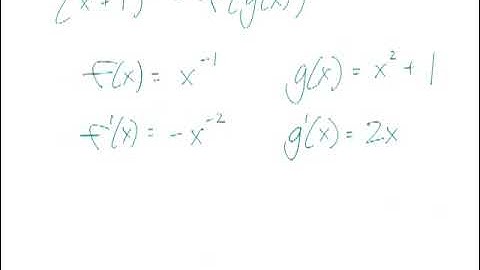 Derivatives Part 3 (Chain Rule Example 3)