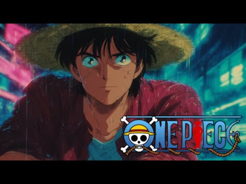 One Piece 80s Retro Anime MV Neon Blade 夜の街をぬけて Retro City Version