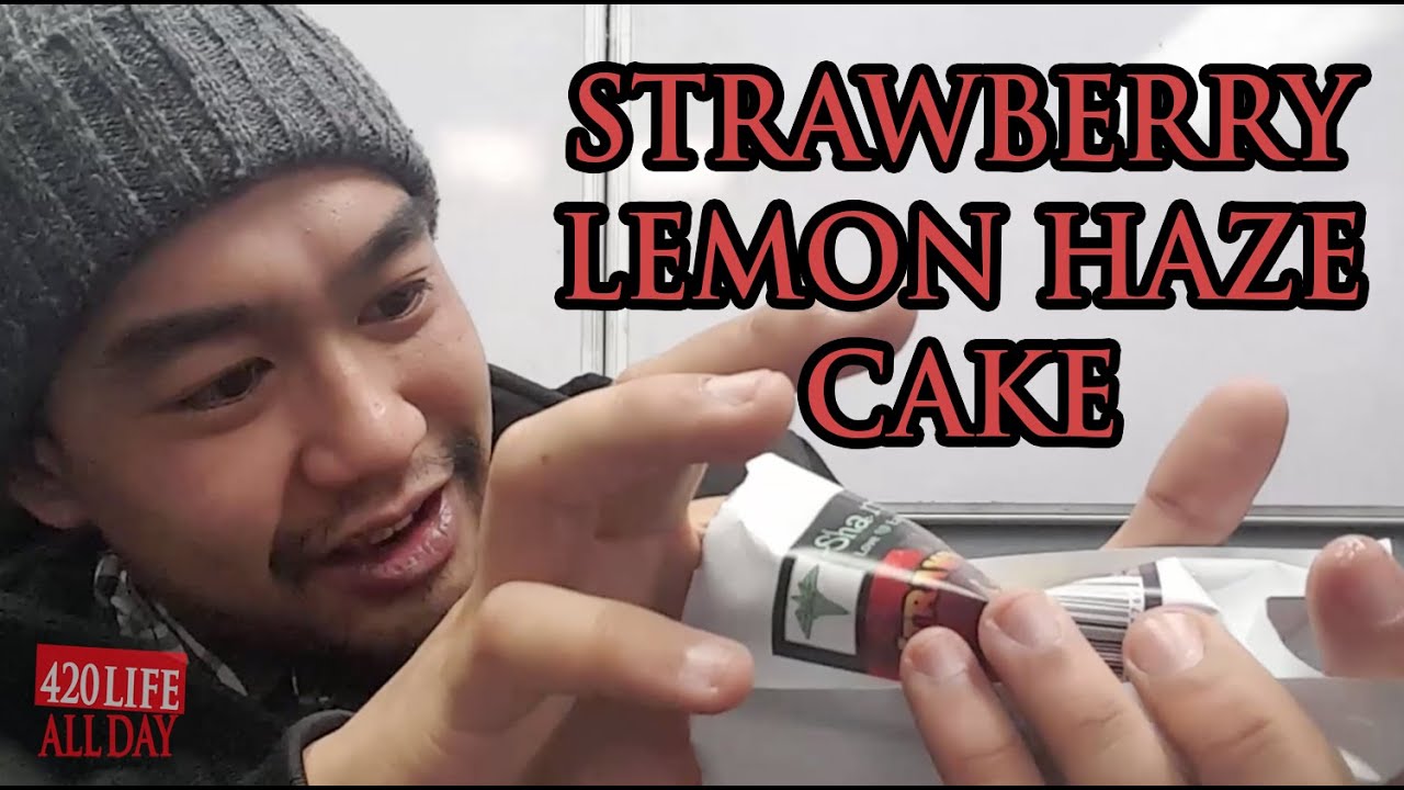 420 Life TV | Elemental Wellness - Strawberry Lemon Haze Cake Review