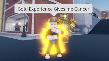 [YBA] Gold Experience +  Boxing in Steel Ball Run