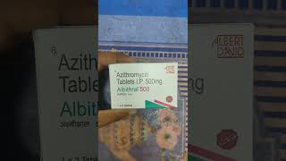 Albithral-500 Tablet#Azithromycin Tablet I.P. 500 Mg#medicine with swaraj