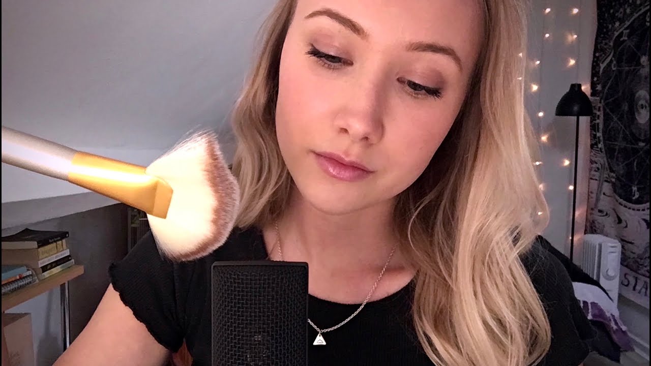 ASMR Mic Brushing & Gum Chewing (No Talking)