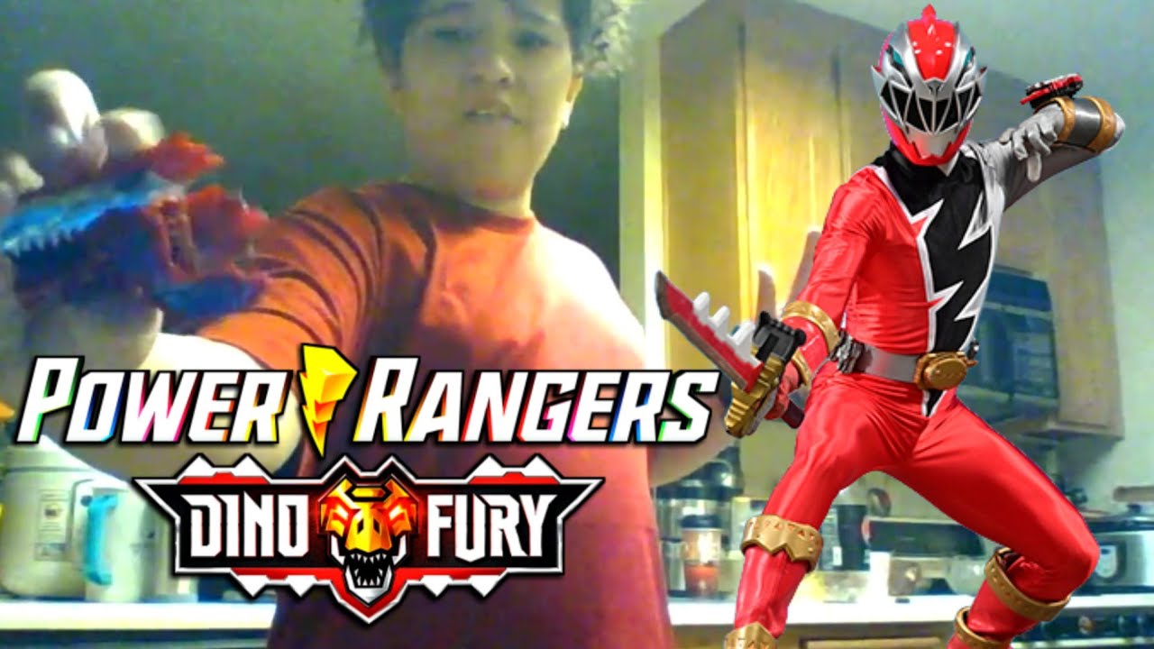 Power Rangers Dino Fury RedFan YouTube