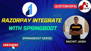 Razorpay Integrates with springboot || Payment integration step by step || Springboot Series. ||