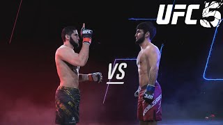 Islam Makhachev vs Zabit Magomedsharipov - CPU vs CPU - UFC 5