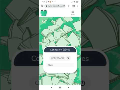 Comment se connecter au site  rallye-lecture