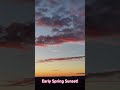 Spring Sunset 2026