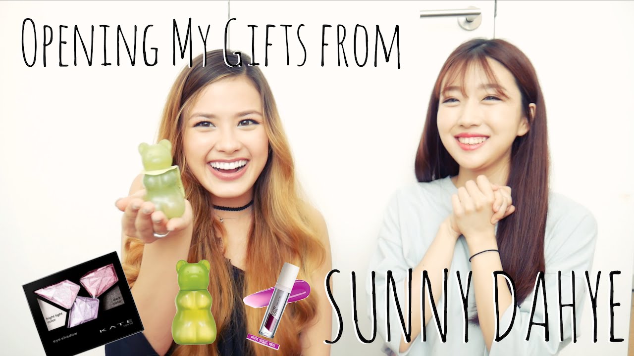 BEAUTY PRODUCTS from SUNNY DAHYE! Korean Beauty Collab!
