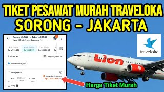Cheap Sorong-Jakarta Flights on the Traveloka App - Today's Flight Prices 2025