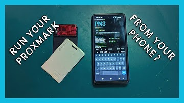 Run Your Proxmark... From Your Phone?