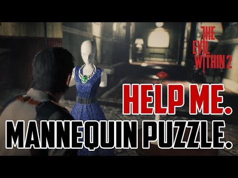 The Evil Within 2 : How to Solve Mannequin and Vase Camera Photograph Puzzle