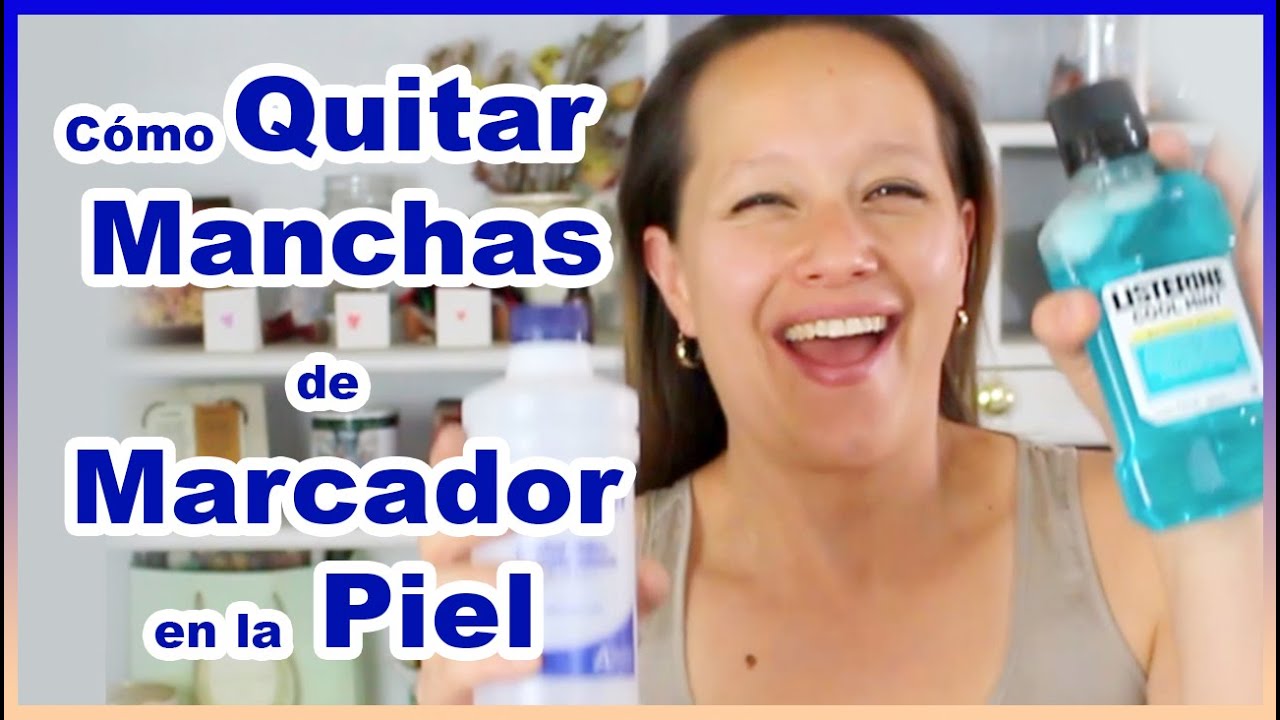 Como Se Quita El Marcador Permanente De La Piel