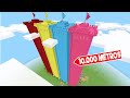 ¡LOS CASTILLOS DE COLORES MÁS ALTOS DE MINECRAFT! 😱 - LOS CASTILLOS de 10000 METROS DE ALTURA 😂