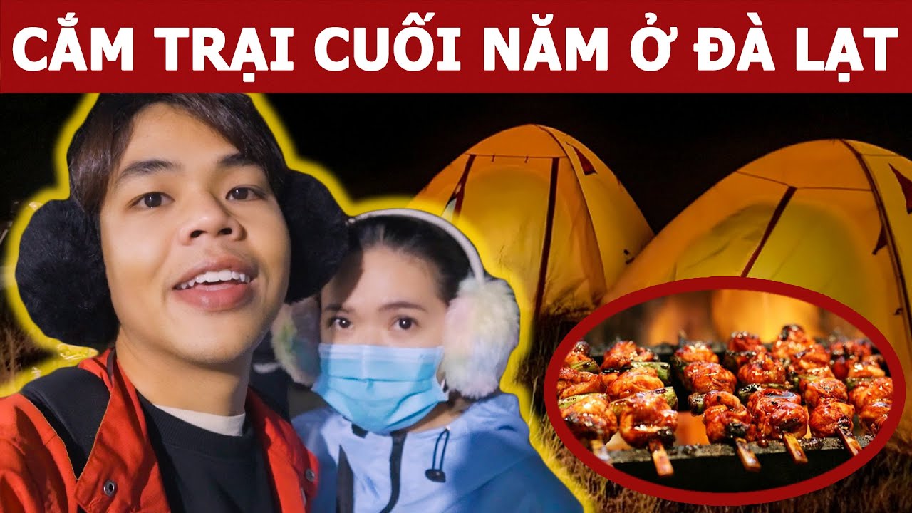 Cắm trại cuối năm du lịch Đà Lạt khá là chill | Oops Banana Vlog 256