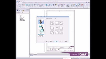 2D Tekenen: Raket-1005-Capsule-A in Solid Edge ST4 Draft van CAAP
