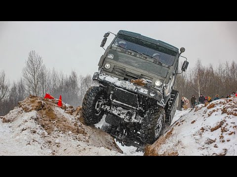 Трак-триал возвращается! Битва заводских команд КамАЗ и Урал против ЗиЛа, ГАЗа и Mercedes-Benz