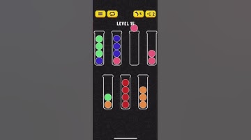 🚩Solve Ball Sort Level 15 👍 with Expert Tips & Tricks by @GameSaviors #ballsortpuzzlegameplay