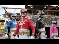 Megaforce - First Battle | Power Rangers vs Scaraba | Mega Mission | Power Rangers Official