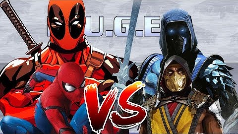 Mugen | Spider-Man and Deadpool vs Scorpion and Sub-Zero