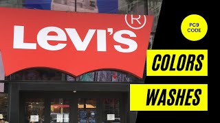 Levi's jeans: colors/washes. to know PC9 code. YouTube