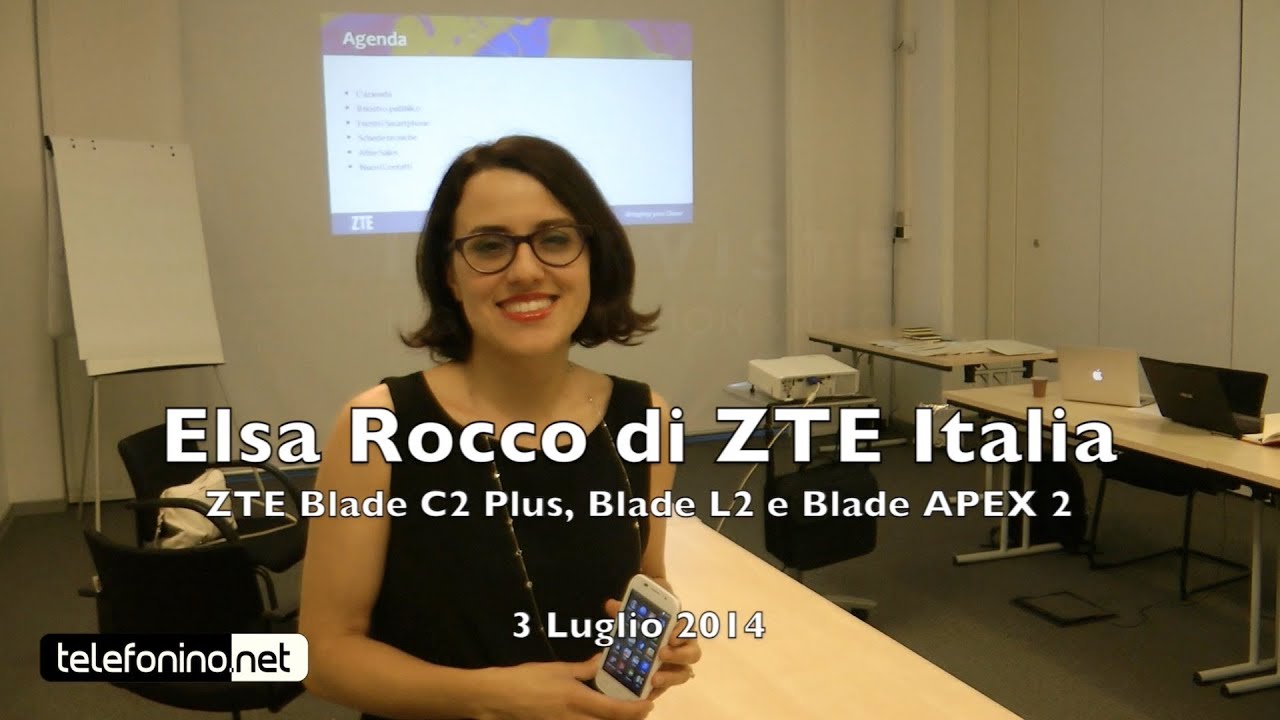 Elsa Rocco di ZTE Italia presenta i nuovi smartphone - Telefonino.net ...