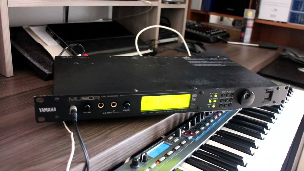 Yamaha MU90R Tone Generator DEMO