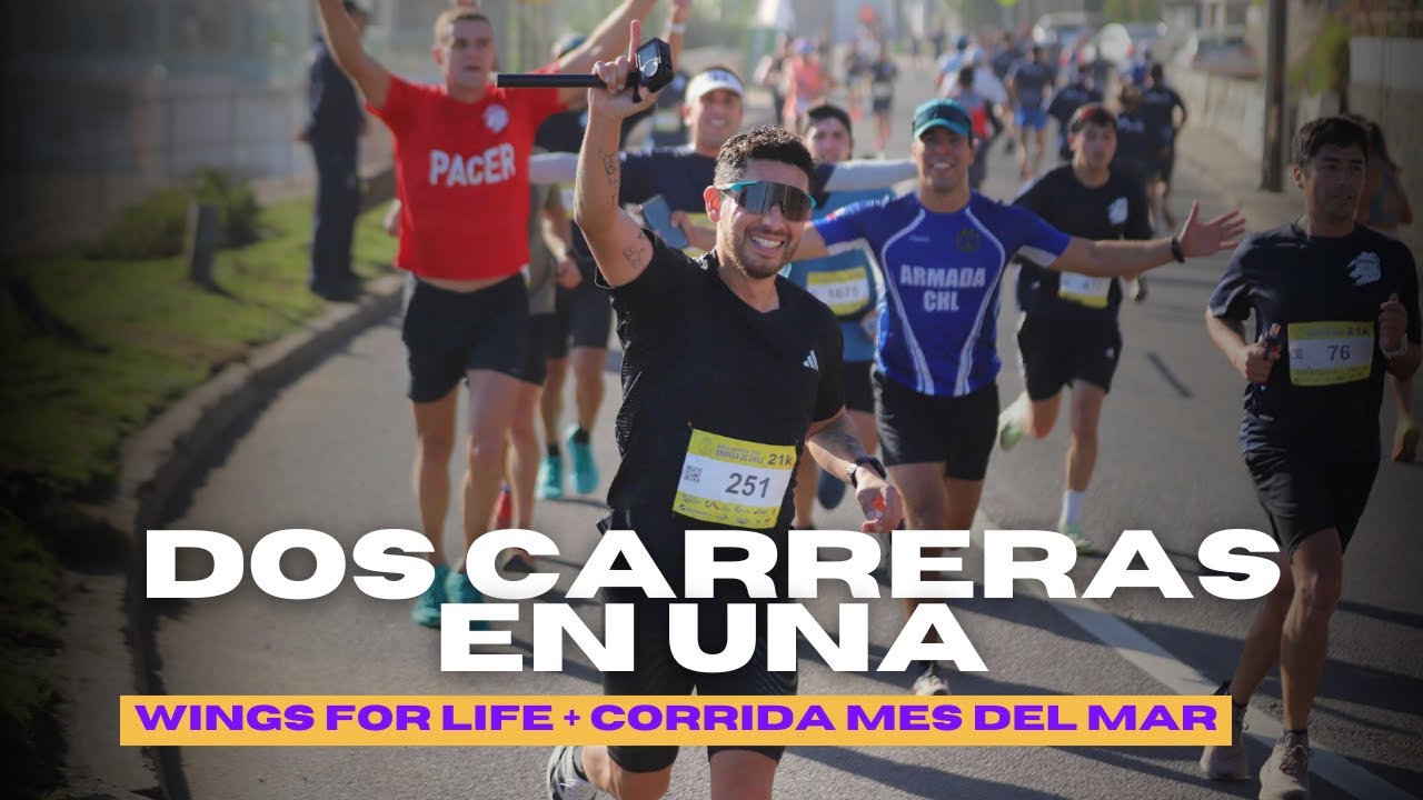 Entrenamiento con dorsal / Wings For Life + Corrida del mes del Mar - Vlog