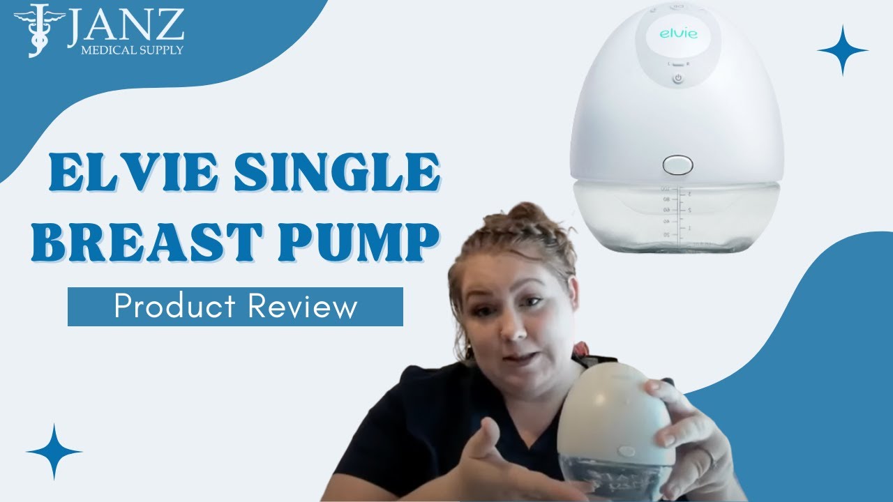 Elvie Single Electric Breast Pump - Silent, Wearable & Smart